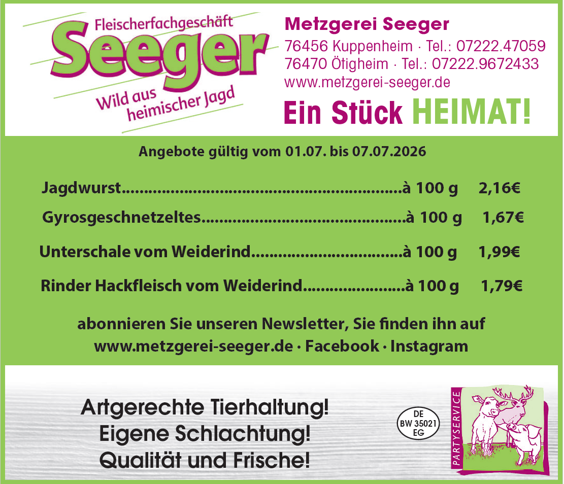 Angebote der Woche