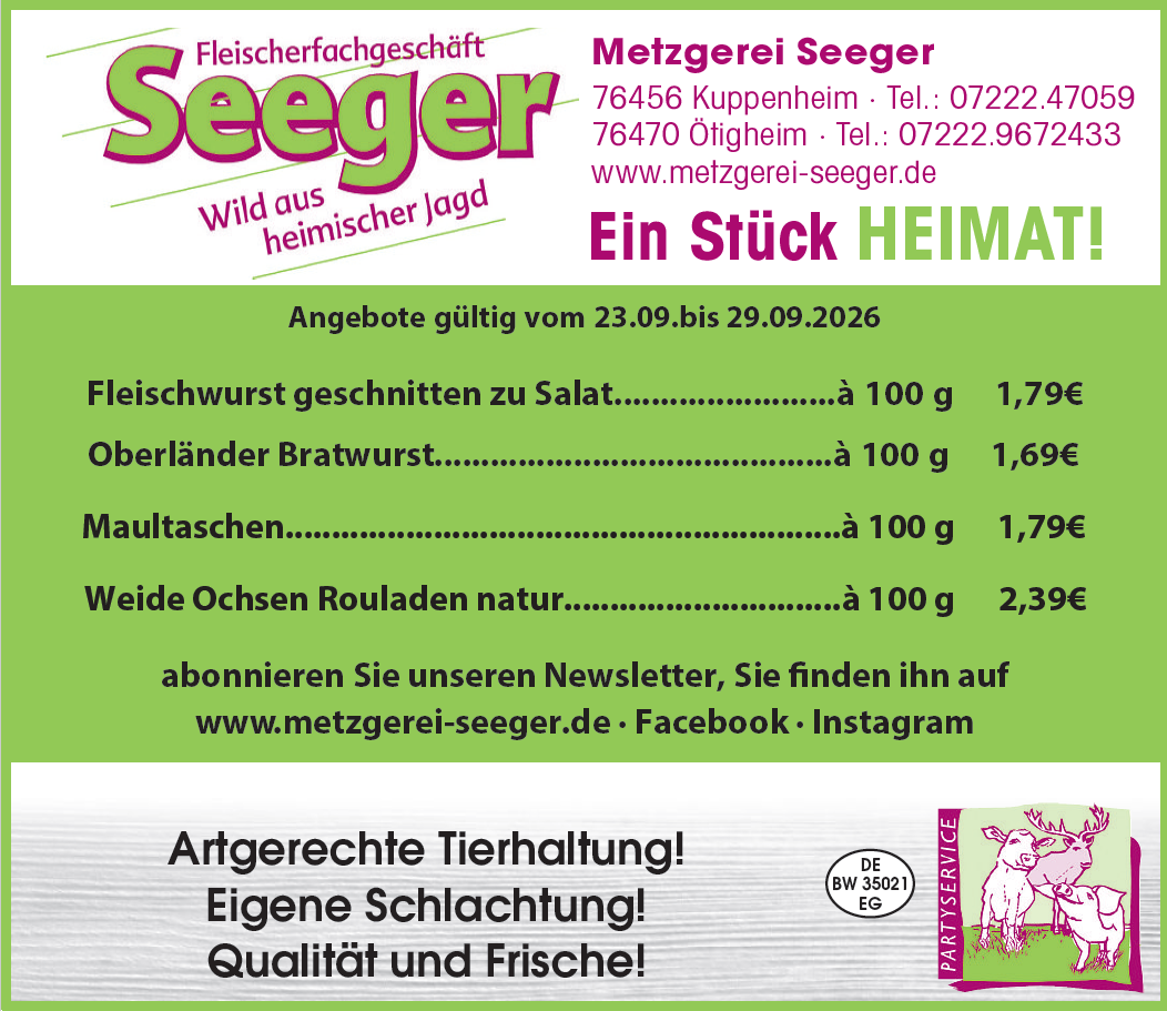 Angebote der Woche 