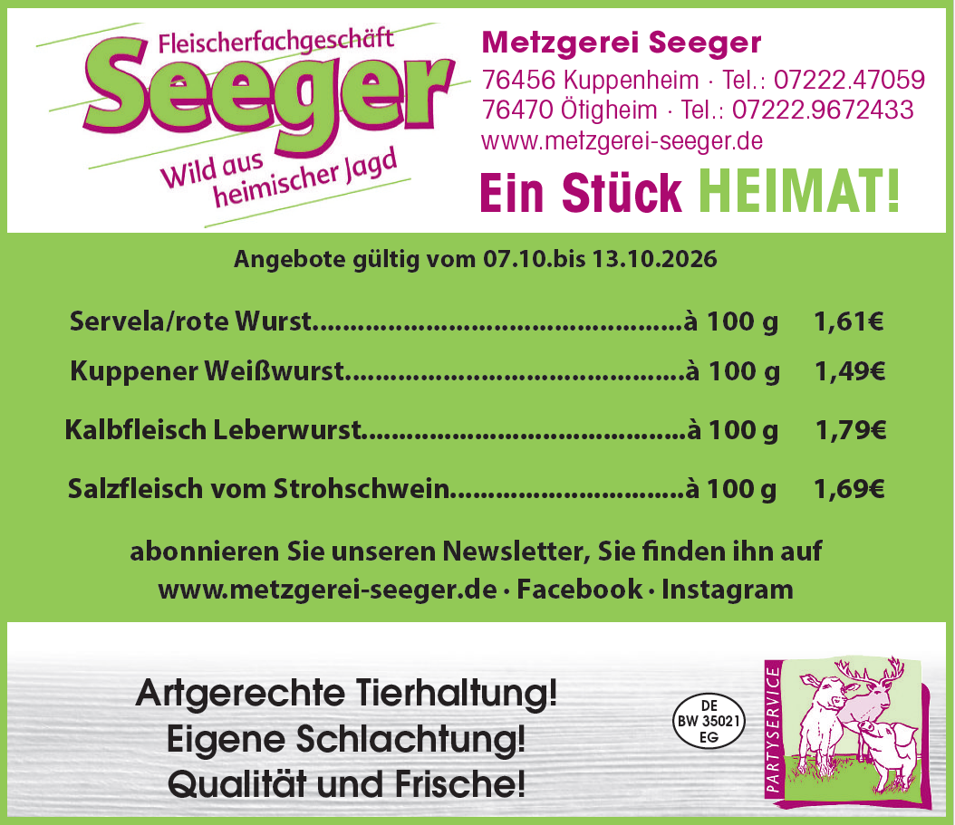 Angebote der Woche
